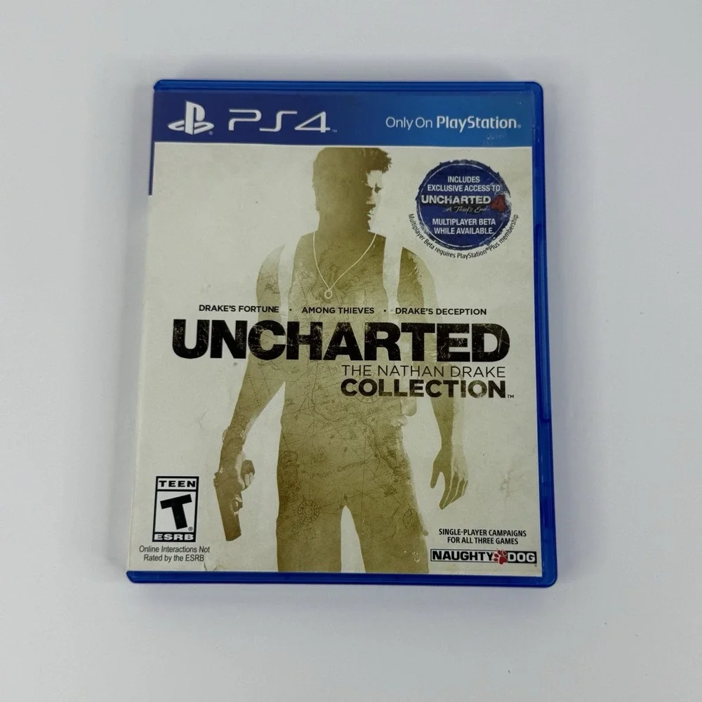 Uncharted The Nathan Drake Collection (Sony PS4 PlayStation 4) No Manual